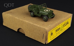 Dinky toys 153a jeep kk511 front