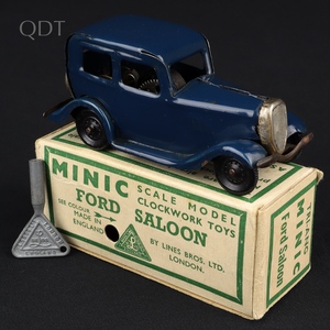 Minic 1m ford saloon kk573 front