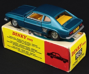 Dinky toys 165 ford capri kk594 back