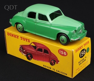Dinky toys 156 rover 75 saloon kk591 front