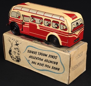 Brimtoy pockettoy 9:507 mechanical coach kk618 back