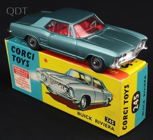 Corgi toys 245 buick riviera kk623 front