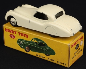 Dinky toys 157 jaguar xk120 coupe kk630 back