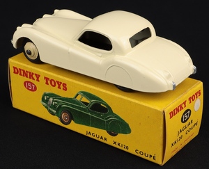 Dinky toys 157 jaguar xk120 coupe kk631 back