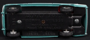 Dinky toys 134 triumph vitesse kk641 base