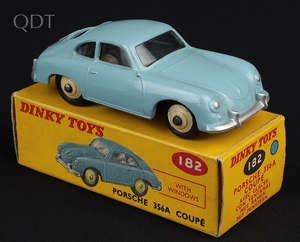 Dinky toys 182 porsche 356a coupe kk665 front