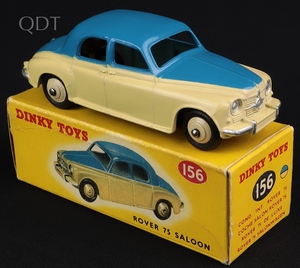 Dinky toys 156 rover 75 saloon kk673 front