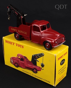 French dinky toys 35a dinky service breakdown truck kk675 front