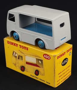 Dinky toys 490 express dairy van kk688 back