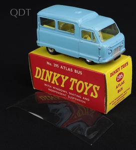 Dinky toys 295 atlas bus kk691 front