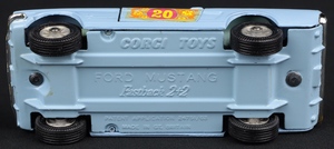 Corgi toys 348 ford mustang flower power kk707 base