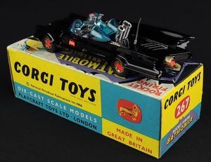 Corgi toys 267 batmobile kk711 back