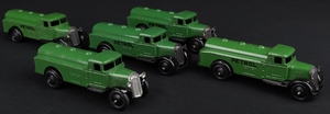 Trade box dinky toys 25d petrol tank wagons kk730 wagons