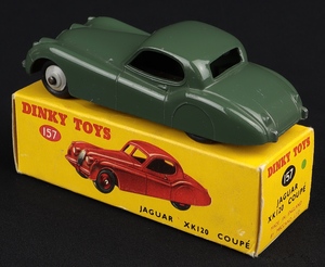 Dinky toys 157 jaguar xk120 coupe kk732 back