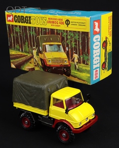 Corgi toys 406 unimog 406 kk741 front