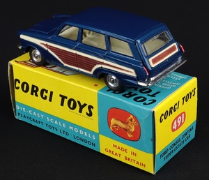 Corgi toys 491 ford consul super estate car kk784 back
