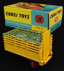 Corgi toys 58 beast carrier kk794 back