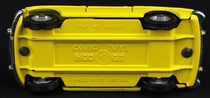 Corgi toys 345 mgc gt kk829 base