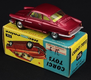 Corgi toys 316 nsu sport prinz kk832 back