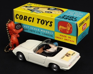 Corgi toys 318 lotus elan s2 kk835 back