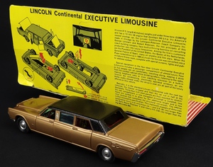 Corgi toys 262 lincoln continental kk837 back