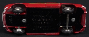 Dinky toys 268 renault dauphine minicab kk863 base