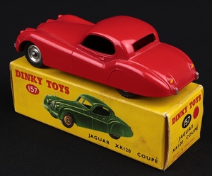 Dinky toys 157 jaguar xk120 kk871 back
