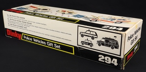 Dinky toys gift set police vehicles kk884 box 1