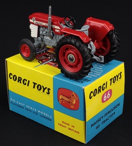 Corgi toys 66 massey ferguson tractor kk818 back