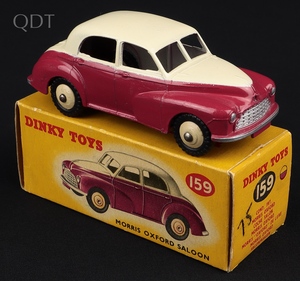 Dinky toys 159 morris oxford saloon kk907 front