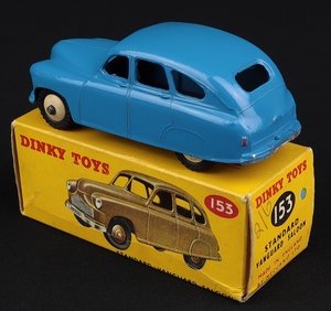 Dinky toys 153 standard vanguard saloon kk909 back