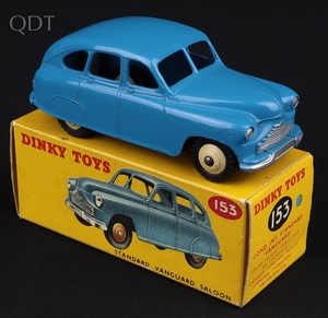 Dinky toys 153 standard vanguard saloon kk909 front
