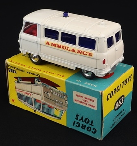 Corgi toys 463 commer ambulance kk927 back
