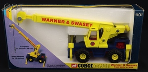 Corgi major 1101 warner swasey hydraulic crane kk939 front