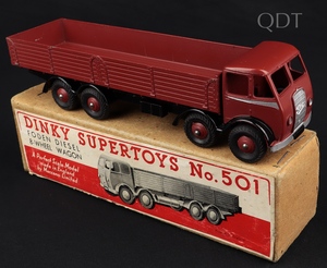 Dinky supertoys 501 foden diesel 8 wheel wagon kk951 front