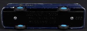 Dinky toys 283 boac coach kk953 base