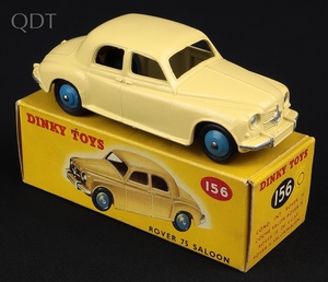 Dinky toys 156 rover 75 saloon kk957 front