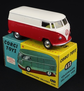 Corgi toys 433 vw delivery van kk984 front