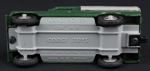 Corgi 438 landrover kk986 base
