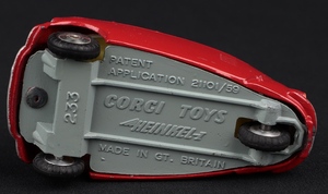 Corgi toys 233 heinkel economy car ll8 base