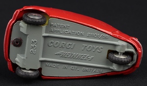Corgi toys 233 heinkel economy car ll9 base