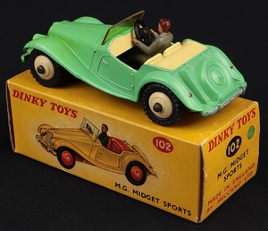 Dinky toys 102 mg midget sports ll27 back