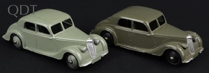 Dinky 40a 158 riley saloon ll44 front