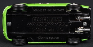 Corgi toys 316 ford gt 70 ll72 base