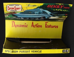 Dinky toys 194 spectrum pursuit vehicle ll80 plinth