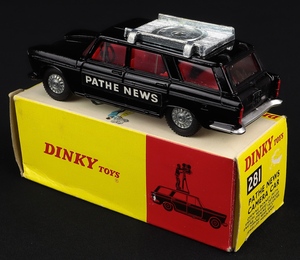 Dinky toys 281 pathe news camera car ll86 back