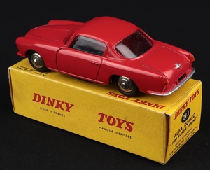 French dinky toys 24j alfa romeo super sprint ll101 back