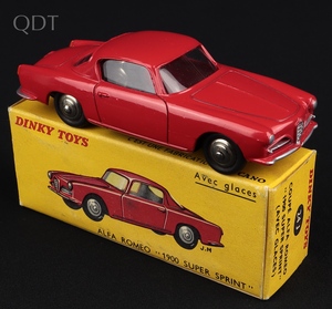 French dinky toys 24j alfa romeo super sprint ll101 front