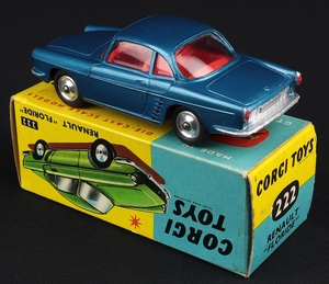 Corgi toys 222 renault floride ll117 back
