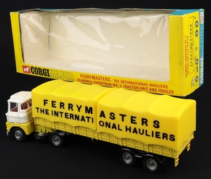 Corgi toys 1147 ferrymasters scammell handyman mk 3 tractor unit trailer ll119 back